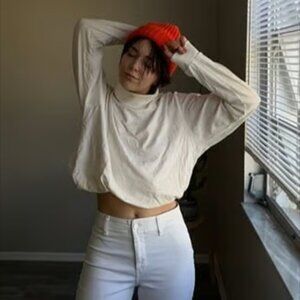 Small White Turtleneck (Used)